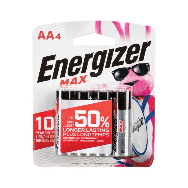 Pila Energizer Max Alcalina AA C/ 4