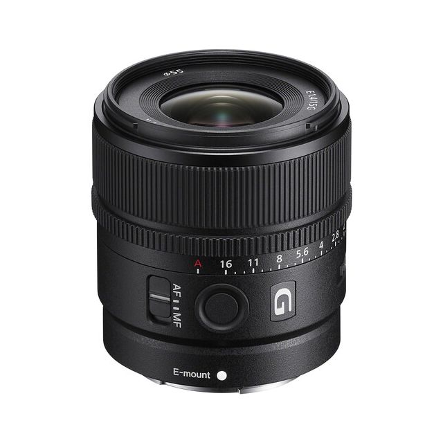 Lente Sony E 15mm F1.4 G APS-C Angular