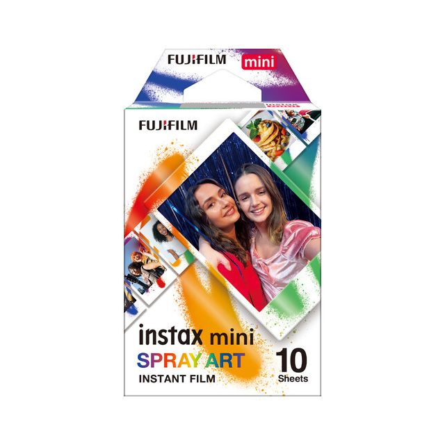 Cartucho Fujifilm Instax Mini Sray Art para 10 Fotos 