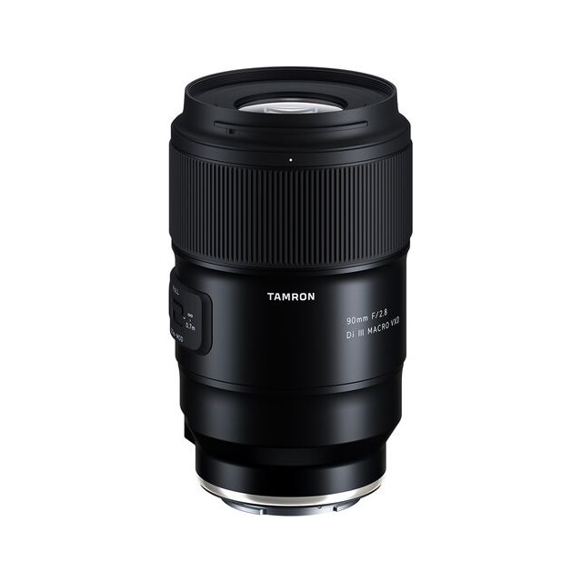Lente Tamron 90mm F/2.8 Di III VXD M1:1 con parasol para Sony FE