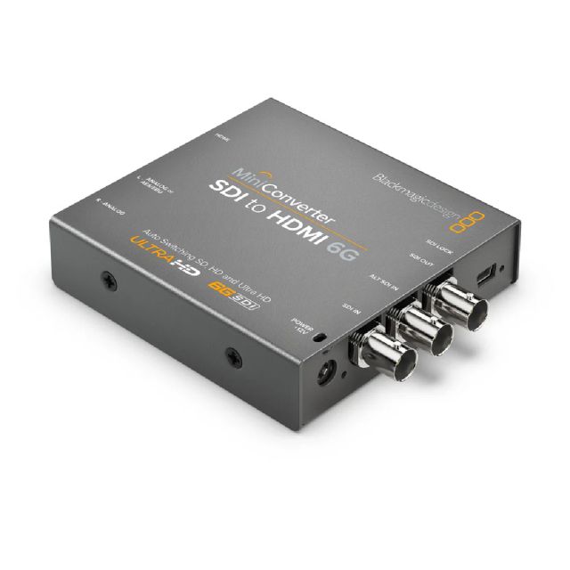 Mini Convertidor Blackmagic SDI a HDMI 6G