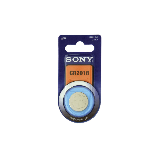 Bateria de litio Sony tipo CR2016 blister con 1 Pieza