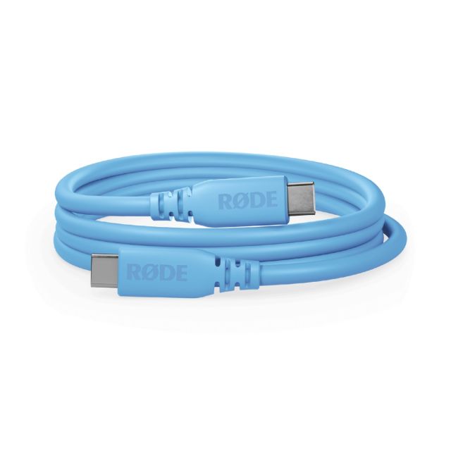 Cable RODE USB-C a USB-C SuperSpeed (AZUL, Longitud de 2m)