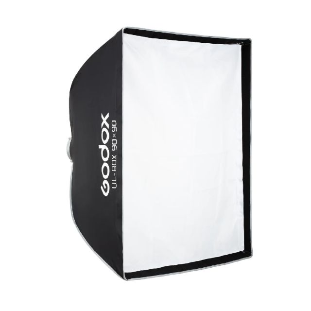 Softbox Cuadrado Godox Tipo Sombrilla UL-BOX 90x90cm con Grid - Montura Bowens