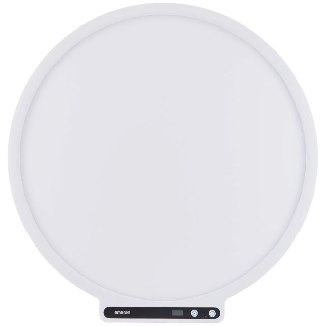 Panel de luz Aputure LED redondo bicolor Amaran Verge Max (blanco)