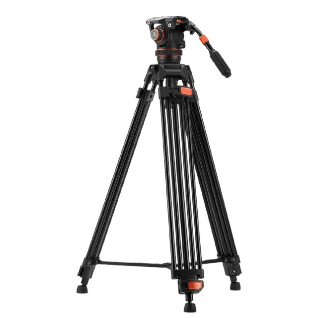 Tripie K&F Concept VA3 Heavy-Duty de Aluminio con Cabezal 360°