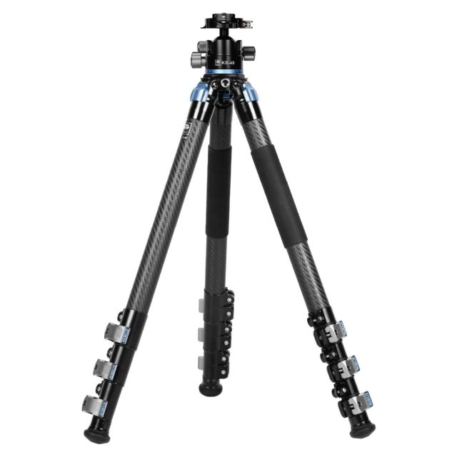 Tripie Sirui Fibra de Carbono con Cabezal L-324F+KS-40
