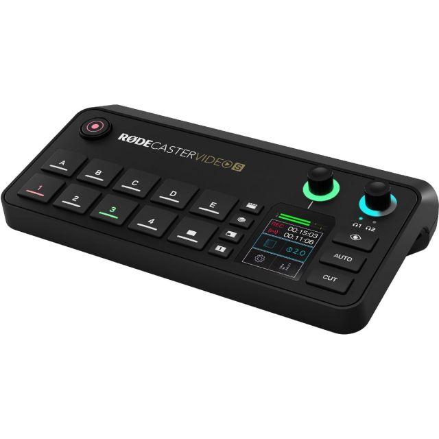 RODE RODECaster Video S - Consola de Audio/Video Todo en Uno