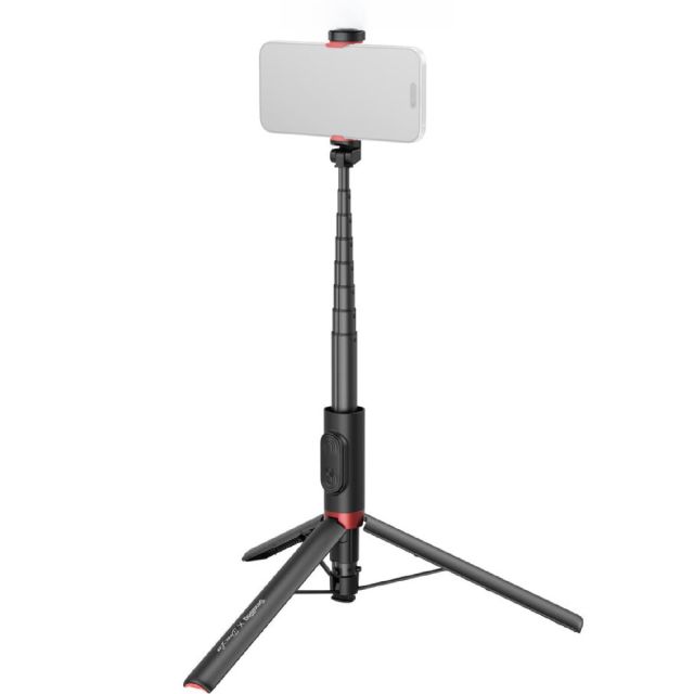 Tripie Selfie Stick Boom SmallRig ST30 Lite 5292 x Drex Lee con Disparador Bluetooth Color Negro
