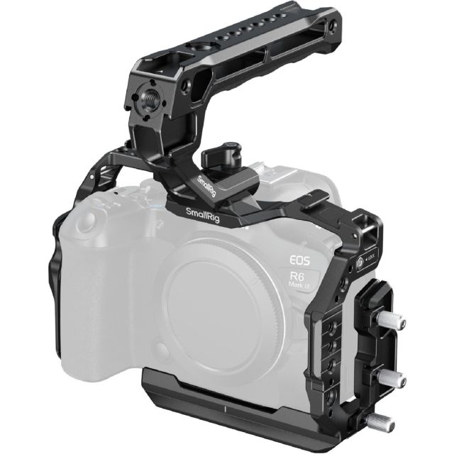 Jaula y Maneral Handheld Cage SmallRig 5955 Basic Kit para Canon EOS R6 Mark III / R6 Mark II