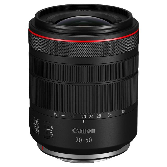 Lente Canon RF 20-50mm F4L IS USM PZ
