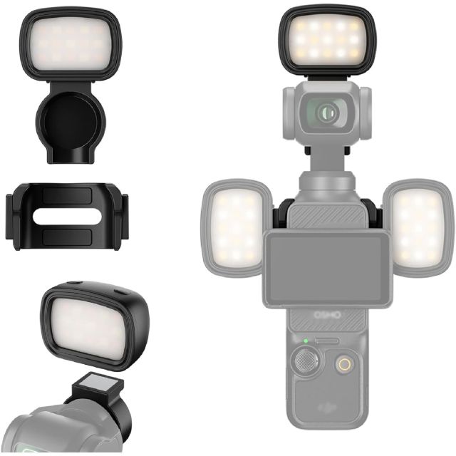 Soporte Lampara Led JJC para DJI Osmo Pocket