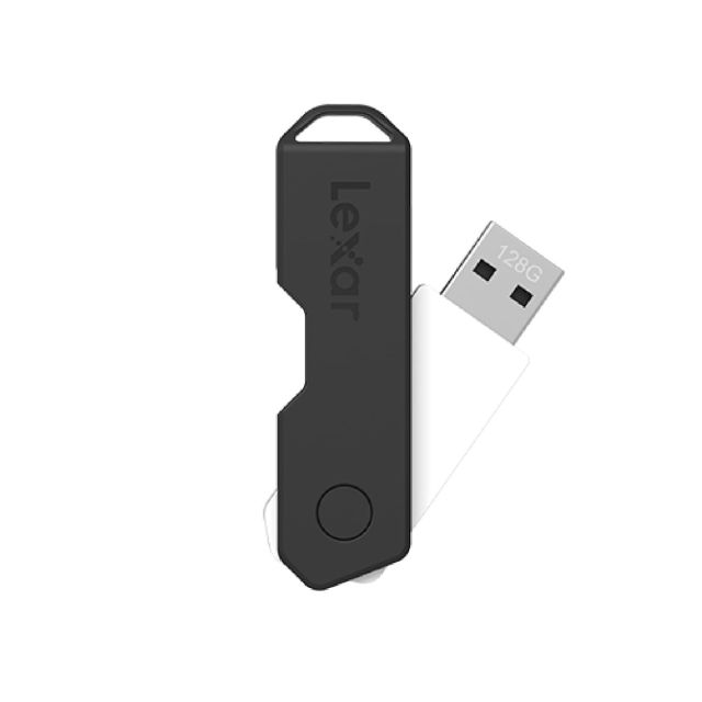 Lexar JumpDrive TwistTurn2 - Unidad Flash USB 2.0 de 128 GB