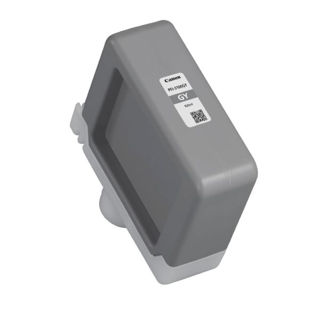 Cartucho de tinta Canon PFI-3100 GY Capacidad: 160 ml. Compatibilidad: PRO-2600/PRO-4600/PRO-6600/PRO-4600S