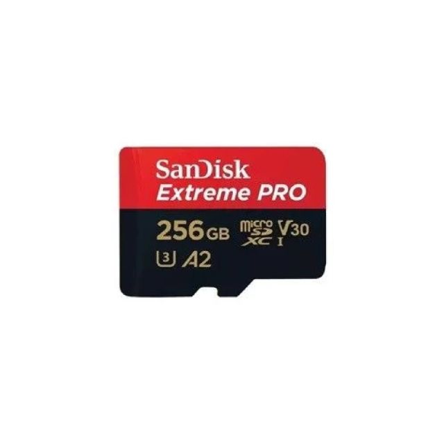Tarjeta de Memoria SanDisk  Micro SD 256 UHS-I U3 V30 A2 EXTREME PRO 200MB/s