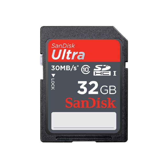 Memoria SDHC 32GB Clase 10 SanDisk Ultra UHS-I 200X