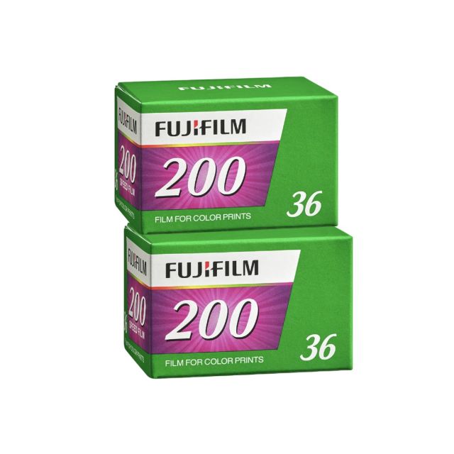Rollo Fujifilm 135-36 EX C200 EU 2 Piezas Fujicolor FMK
