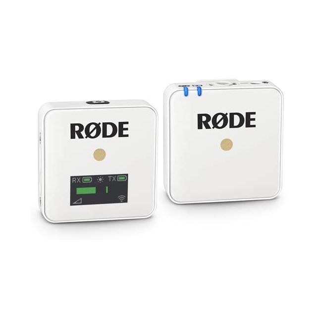 Micrófono Rode Wireless Go White / Blanco Compact Digital