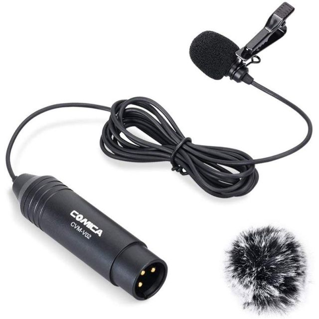 Micrófono lavalier xlr  v02c