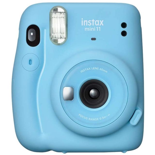 Cámara Fujifilm Instantanea Instax Mini 11 Azul