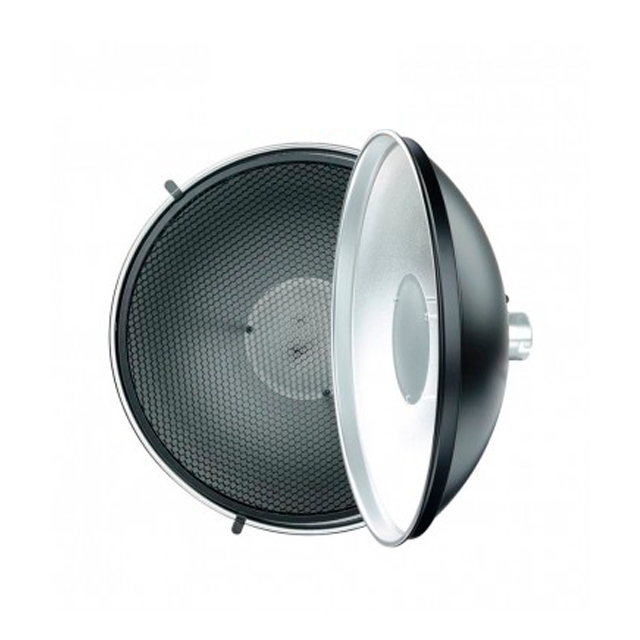 REFLECTOR BEAUTY DISH BLANCO 55CM CON GRID GODOX