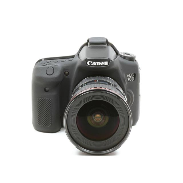Funda Protectora Easycover P/Cámara Fotográfica Canon 70D Negra