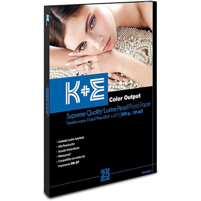 Supreme Quality Lustre Pearl Photo Paper 50 Hojas