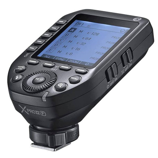 Transmisor Inalámbrico Godox XPro IIF para Disparador Fujifilm 