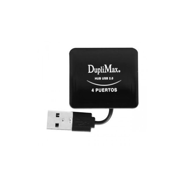 Mini Hub Duplimax 4 Puertos USB 2.0
