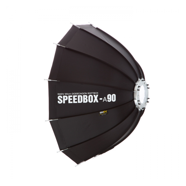 Caja de Luz SMDV Speedbox Dodecagonal entrada Bowens 90cm