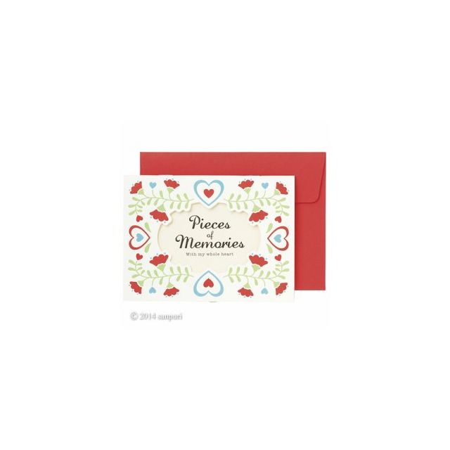 Album Fujifilm En Acordeón CORAZONES (PARA FOTOS DE INSTAX MINI)