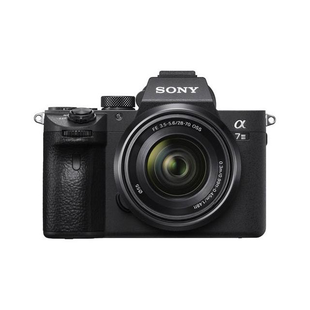 SONY A7 III / ALPHA A7M3K / ILCE7M3K / BC INCLUYE LENTE SEL2870 (MONTURA E)