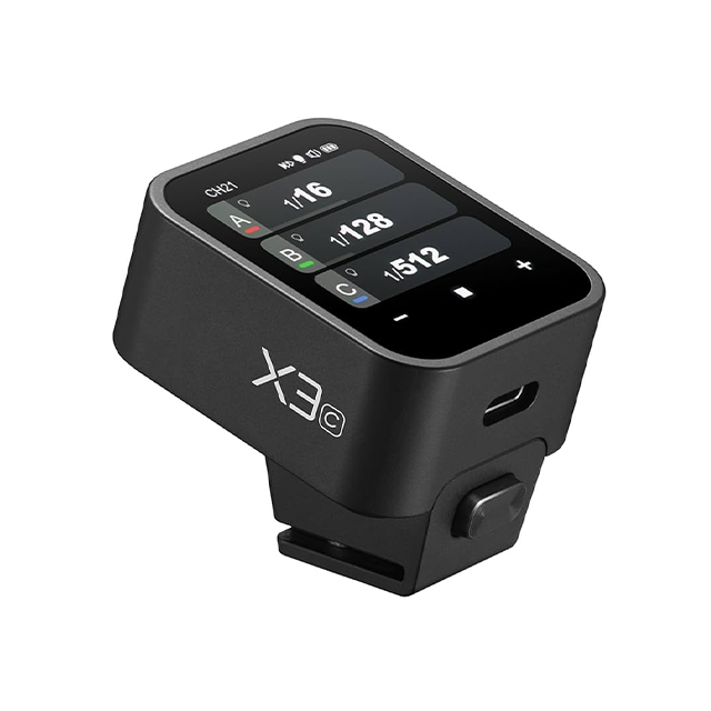 Disparador Inalámbrico Godox X3ProC para Canon con Pantalla Táctil