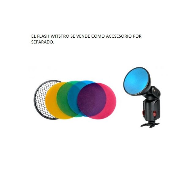 Kit De Filtros Godox De Color Gel y Filtro Panal Witstro AD-S11 y AD-S12