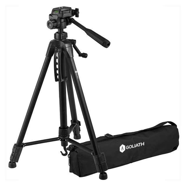 Tripié Goliath A3 para cámara fotográfica, cabezal con palanca para movimiento horizontal y vertical
