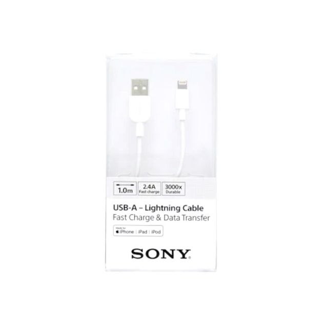 CABLE LIGHTNING, (100CM) COLOR BLANCO