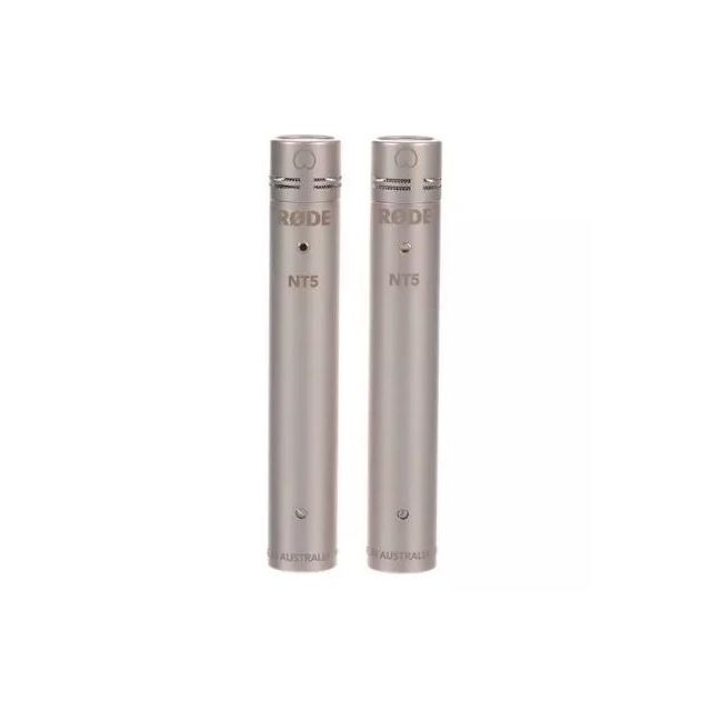 PAR DE MICROFONOS DE ESTUDIO, ACTUACIÓN EN VIVO. NT5-MP