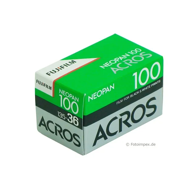 Rollo Fujifilm 135-36 Neopan Acros 100 II Blanco y Negro B/W FUJI