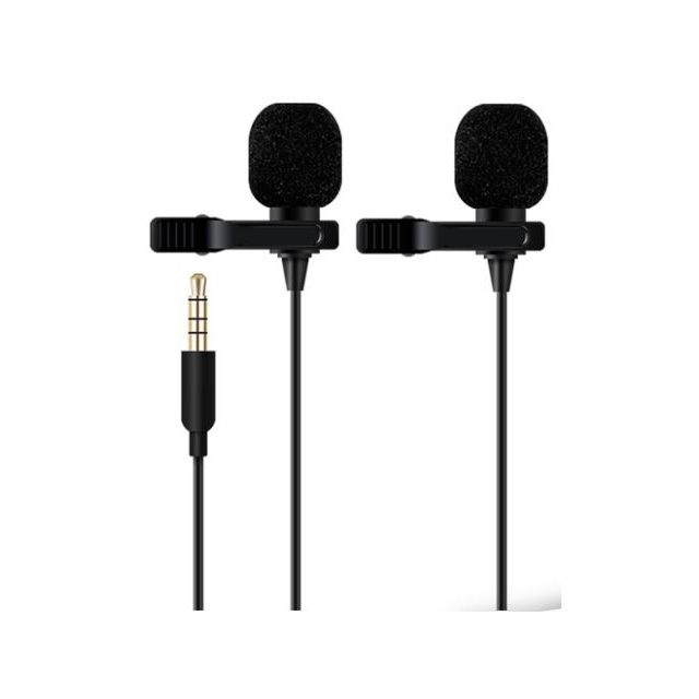 Microfono Doble Lavalier JJC