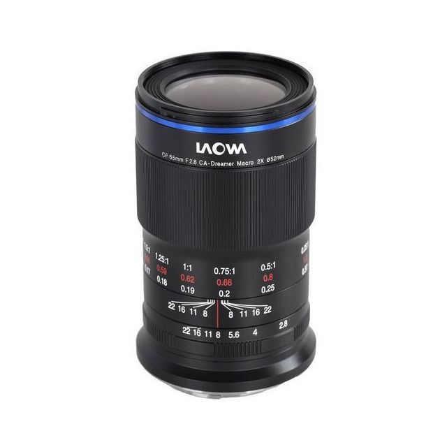 Lente Laowa FX 65MM F/2.8 2X para Canon Ultra Macro