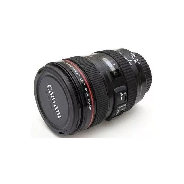 Termo Caniam EF 24-105mm F/4L IS USM C/ Tapa Para Beber