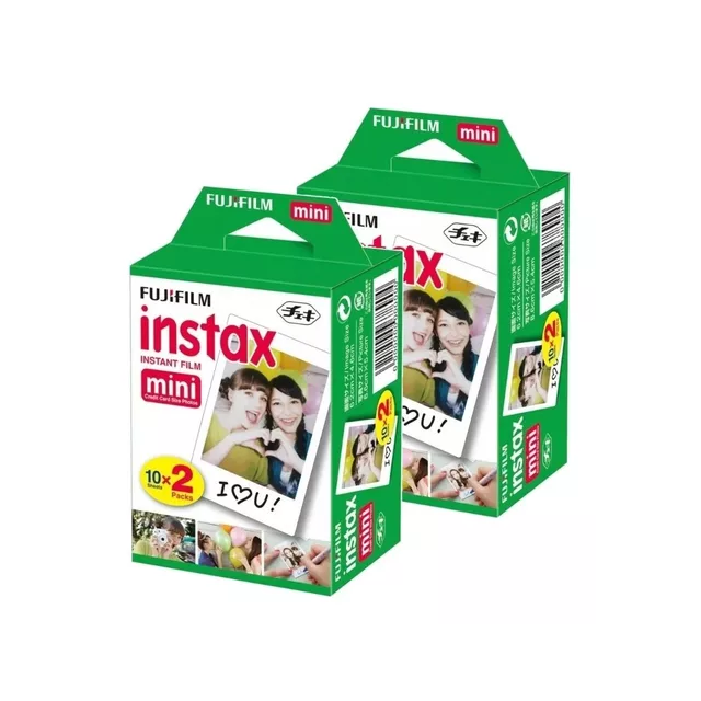 Cartucho Fujifilm Instax Mini ISO 800 Twin Pack 40 Fotos