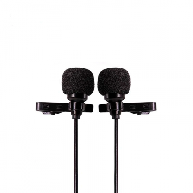 MICROFONO OMNIDIRECCIONAL LAVALIER DUAL ARIMIC 6M ULANZI