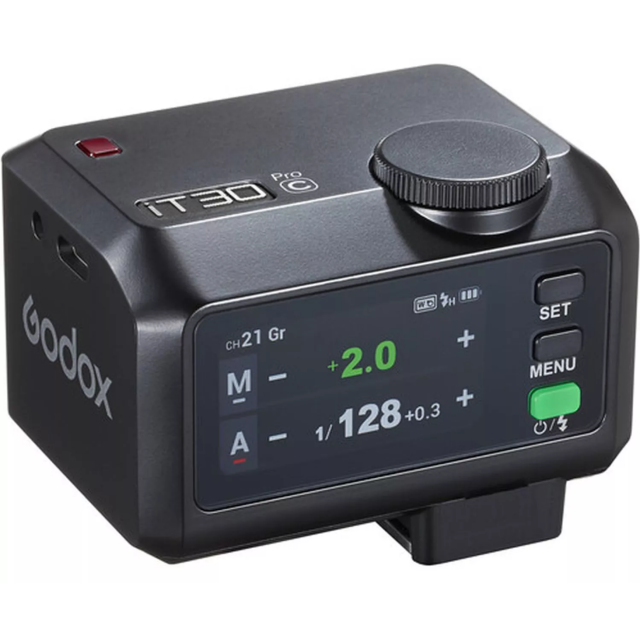 Flash TTL Godox iT30Pro C Mini para Canon con Pantalla Táctil