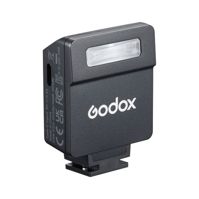 Flash Mini Godox iM22 Negro para Cámara Mirrorless/DSLR