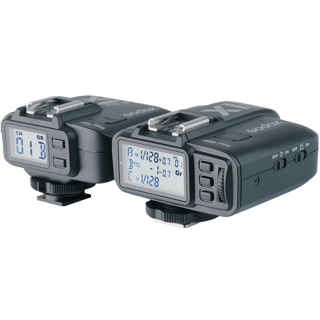 Kit Disparador y Receptor X1C para Canon Godox, inalámbricos TTL, HSS p/Flash Canon.