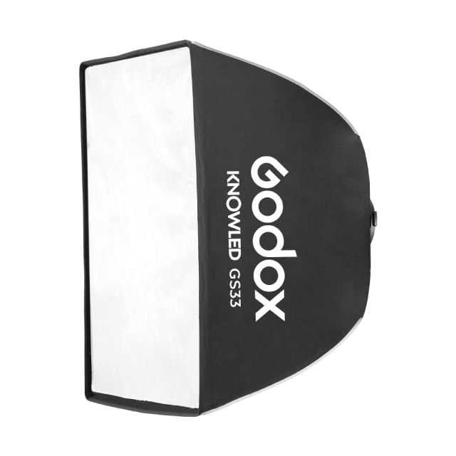 Softbox Rectangular Godox 90x90cm GS33 para Lámpara Led MG1200Bi