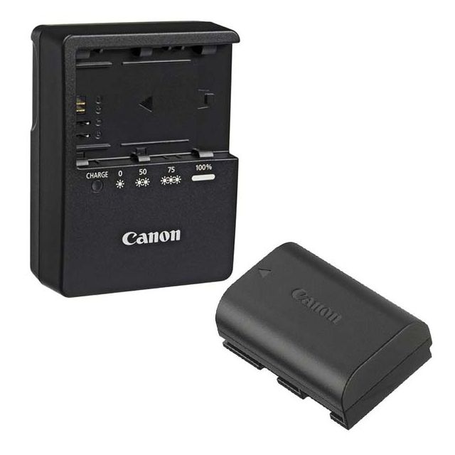 Cargador Canon LC-E6 + Batería LP-E6P FMKIT