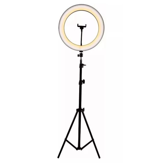 Aro de Luz con Tripie 26cm /RING LIGHT LED- TRI-COLOR