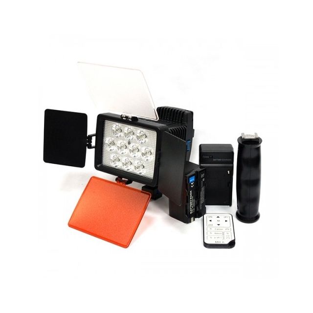 Lampara JJC De 10 LEDS Kit Bateria F970